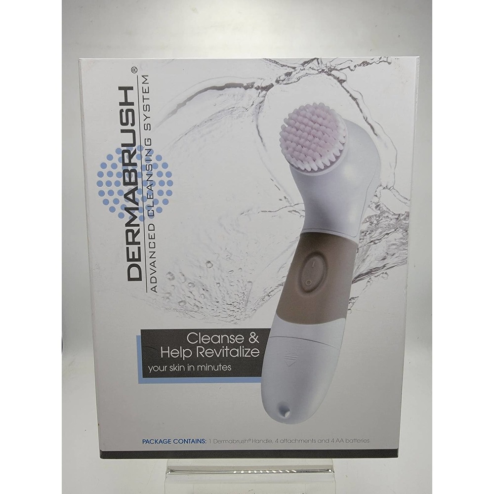 Dermabrush Advanced Cleansing System Scrub Cleanser, Gloves, Case (No Batteries) - Picture 2 of 7
